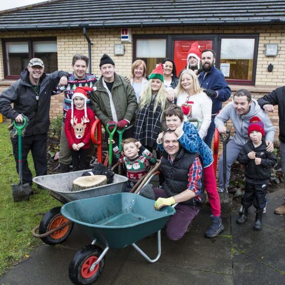 Wishaw community garden