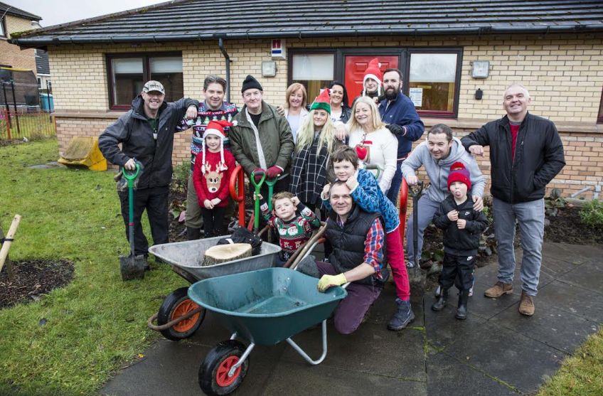 Wishaw community garden