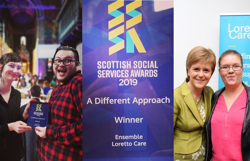 Ensemble winner meets First Minister Nicola Sturgeon
