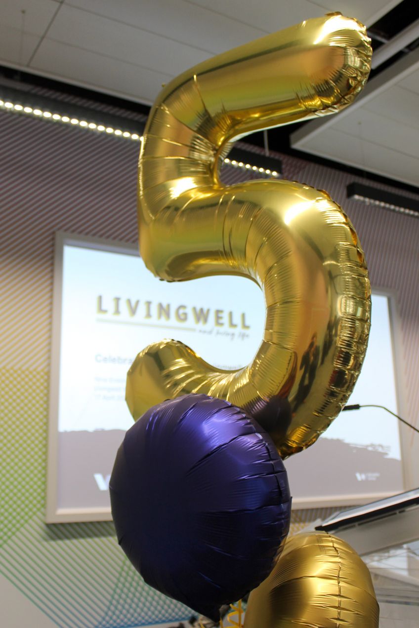 Livingwell celebrates its fifth anniversary