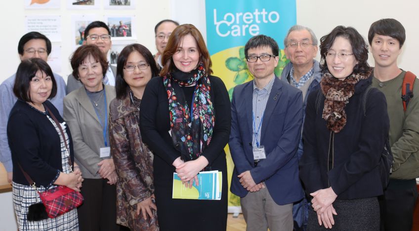 Japanese academics visit Fullarton Service